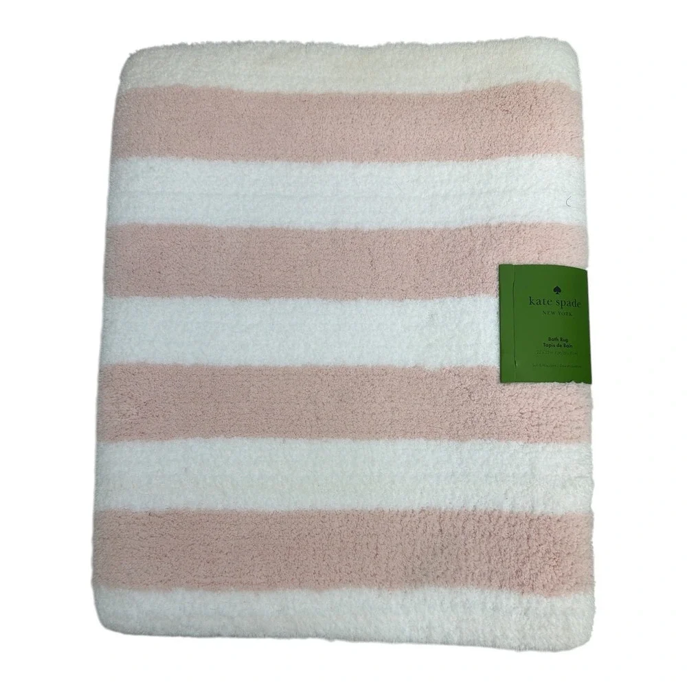 Kate Spade New York Pink White Stripe 21